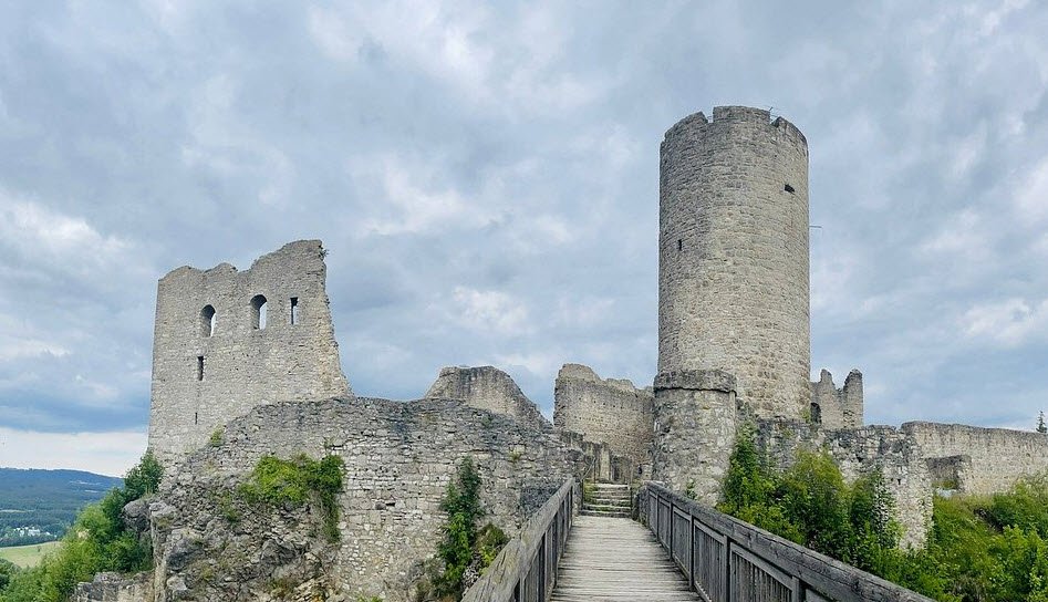 Weckenstein Burg Ruine, Germany